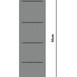 Laden Sie das Bild in den Galerie-Viewer, Wandorganizer 95x25 »Joker« HM19