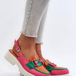 Laden Sie das Bild in den Galerie-Viewer, Sandalen mit Absatz Model 195558 Step in style