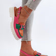 Laden Sie das Bild in den Galerie-Viewer, Sandalen mit Absatz Model 195558 Step in style