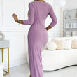 Laden Sie das Bild in den Galerie-Viewer, Langes Kleid Model 195915 Numoco