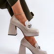 Laden Sie das Bild in den Galerie-Viewer, Schuhe mit Absatz Model 196315 Step in style