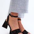 Laden Sie das Bild in den Galerie-Viewer, Sandalen mit Absatz Model 196318 Step in style