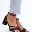Laden Sie das Bild in den Galerie-Viewer, Sandalen mit Absatz Model 196653 Step in style