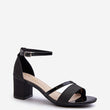 Laden Sie das Bild in den Galerie-Viewer, Sandalen mit Absatz Model 196653 Step in style