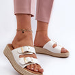 Laden Sie das Bild in den Galerie-Viewer, Pantoletten Model 197419 Step in style