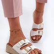 Laden Sie das Bild in den Galerie-Viewer, Pantoletten Model 197419 Step in style