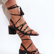 Laden Sie das Bild in den Galerie-Viewer, Sandalen mit Absatz Model 197584 Step in style