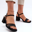 Laden Sie das Bild in den Galerie-Viewer, Sandalen mit Absatz Model 197897 Step in style