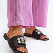Laden Sie das Bild in den Galerie-Viewer, Pantoletten Model 198614 Step in style