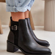 Laden Sie das Bild in den Galerie-Viewer, Stiefeletten mit Absatz Model 199075 Step in style