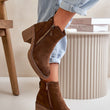 Laden Sie das Bild in den Galerie-Viewer, Stiefeletten mit Absatz Model 199076 Step in style
