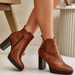 Laden Sie das Bild in den Galerie-Viewer, Stiefeletten mit Absatz Model 199084 Step in style