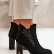 Laden Sie das Bild in den Galerie-Viewer, Stiefeletten mit Absatz Model 199287 Step in style