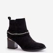 Laden Sie das Bild in den Galerie-Viewer, Stiefeletten mit Absatz Model 199288 Step in style