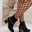 Laden Sie das Bild in den Galerie-Viewer, Stiefeletten mit Absatz Model 199288 Step in style