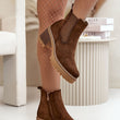 Laden Sie das Bild in den Galerie-Viewer, Stiefeletten mit Absatz Model 199293 Step in style