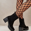 Laden Sie das Bild in den Galerie-Viewer, Stiefeletten mit Absatz Model 199299 Step in style