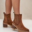 Laden Sie das Bild in den Galerie-Viewer, Stiefeletten mit Absatz Model 199300 Step in style