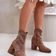 Laden Sie das Bild in den Galerie-Viewer, Stiefeletten mit Absatz Model 199323 Step in style