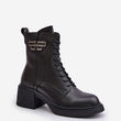 Laden Sie das Bild in den Galerie-Viewer, Stiefeletten mit Absatz Model 199837 Step in style