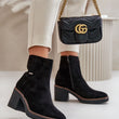 Laden Sie das Bild in den Galerie-Viewer, Stiefeletten mit Absatz Model 199844 Step in style