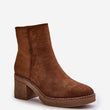 Laden Sie das Bild in den Galerie-Viewer, Stiefeletten mit Absatz Model 199845 Step in style