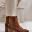 Laden Sie das Bild in den Galerie-Viewer, Stiefeletten mit Absatz Model 199845 Step in style