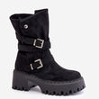 Laden Sie das Bild in den Galerie-Viewer, Stiefeletten mit Absatz Model 200093 Step in style