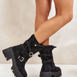Laden Sie das Bild in den Galerie-Viewer, Stiefeletten mit Absatz Model 200093 Step in style