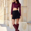 Laden Sie das Bild in den Galerie-Viewer, Kurzer Rock Model 200462 Roco Fashion