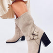 Laden Sie das Bild in den Galerie-Viewer, Stiefeletten mit Absatz Model 200623 Inello