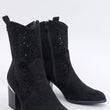 Laden Sie das Bild in den Galerie-Viewer, Stiefeletten mit Absatz Model 200740 Inello