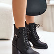 Laden Sie das Bild in den Galerie-Viewer, Stiefeletten mit Absatz Model 201004 Step in style