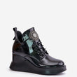 Laden Sie das Bild in den Galerie-Viewer, Plateau-Stiefeletten Model 201010 Step in style