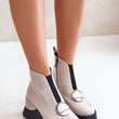 Laden Sie das Bild in den Galerie-Viewer, Plateau-Stiefeletten Model 201015 Step in style