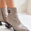 Laden Sie das Bild in den Galerie-Viewer, Stiefeletten mit Absatz Model 201017 Step in style