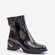 Laden Sie das Bild in den Galerie-Viewer, Stiefeletten mit Absatz Model 201018 Step in style