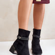 Laden Sie das Bild in den Galerie-Viewer, Stiefeletten mit Absatz Model 201019 Step in style