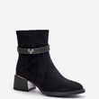 Laden Sie das Bild in den Galerie-Viewer, Stiefeletten mit Absatz Model 201019 Step in style