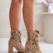 Laden Sie das Bild in den Galerie-Viewer, Stiefeletten mit Absatz Model 201150 Step in style