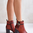 Laden Sie das Bild in den Galerie-Viewer, Stiefeletten mit Absatz Model 201163 Step in style