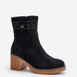 Laden Sie das Bild in den Galerie-Viewer, Stiefeletten mit Absatz Model 201167 Step in style