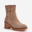 Laden Sie das Bild in den Galerie-Viewer, Stiefeletten mit Absatz Model 201168 Step in style