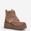 Laden Sie das Bild in den Galerie-Viewer, Plateau-Stiefeletten Model 201171 Step in style