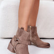 Laden Sie das Bild in den Galerie-Viewer, Stiefeletten mit Absatz Model 201176 Step in style