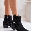 Laden Sie das Bild in den Galerie-Viewer, Stiefeletten mit Absatz Model 201177 Step in style