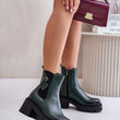 Laden Sie das Bild in den Galerie-Viewer, Stiefeletten mit Absatz Model 201178 Step in style