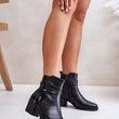 Laden Sie das Bild in den Galerie-Viewer, Stiefeletten mit Absatz Model 201224 Step in style