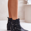 Laden Sie das Bild in den Galerie-Viewer, Stiefeletten mit Absatz Model 201224 Step in style