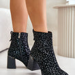 Laden Sie das Bild in den Galerie-Viewer, Stiefeletten mit Absatz Model 201527 Step in style